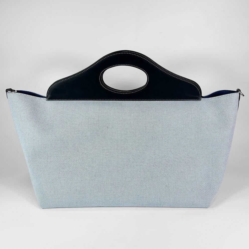 Burberry Canvas Cabas Pocket Tote Bag - Picture 3 of 13